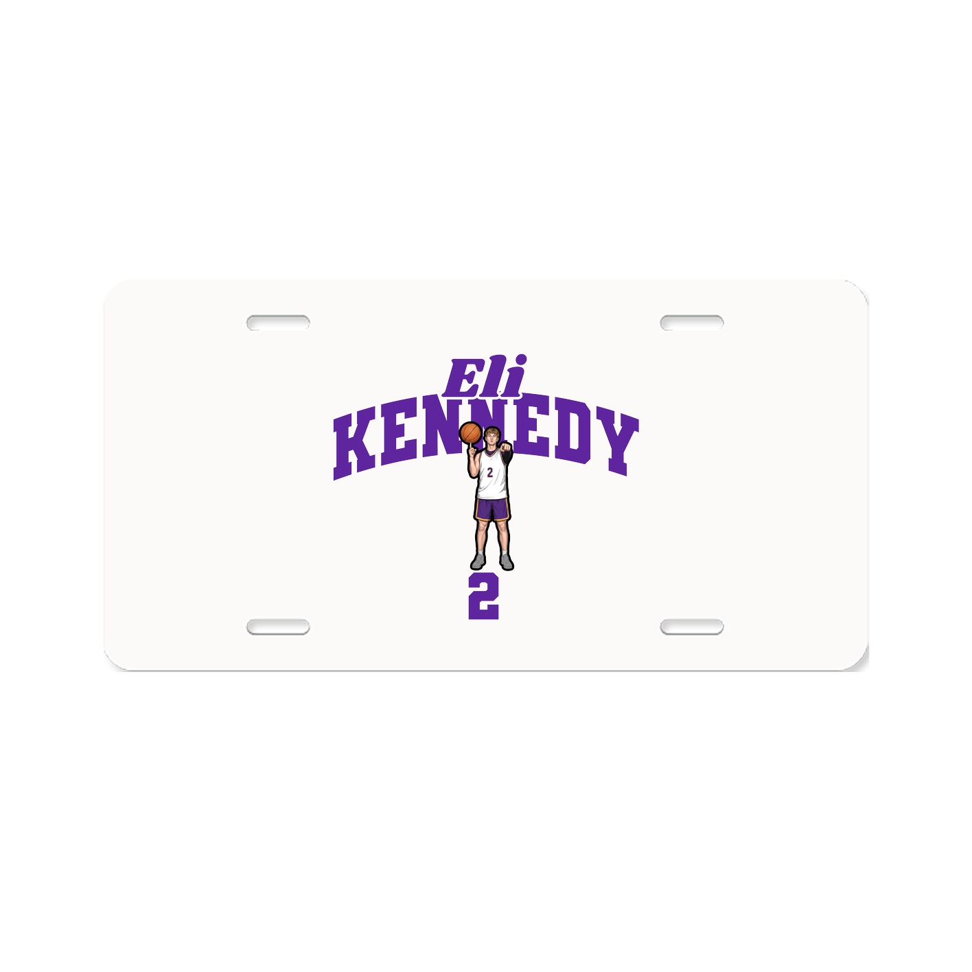 License Plate — Signature Arch in Classic