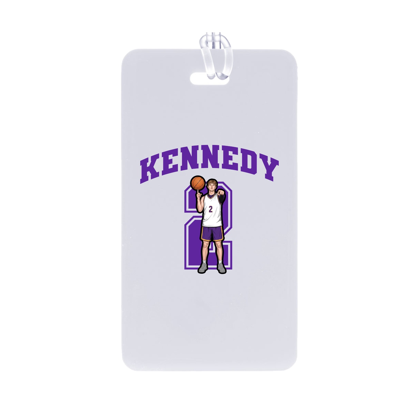 Bag Tag — Number in Classic