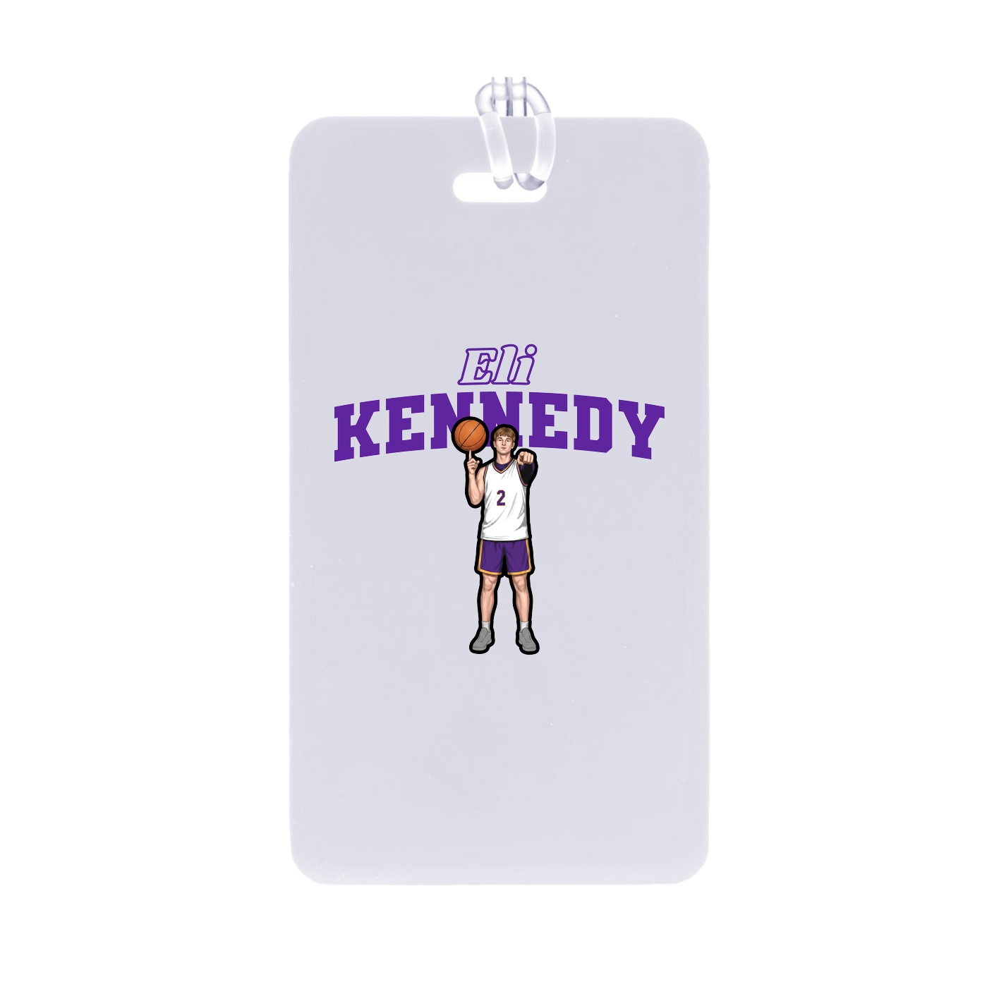 Bag Tag — Name Arch in Classic