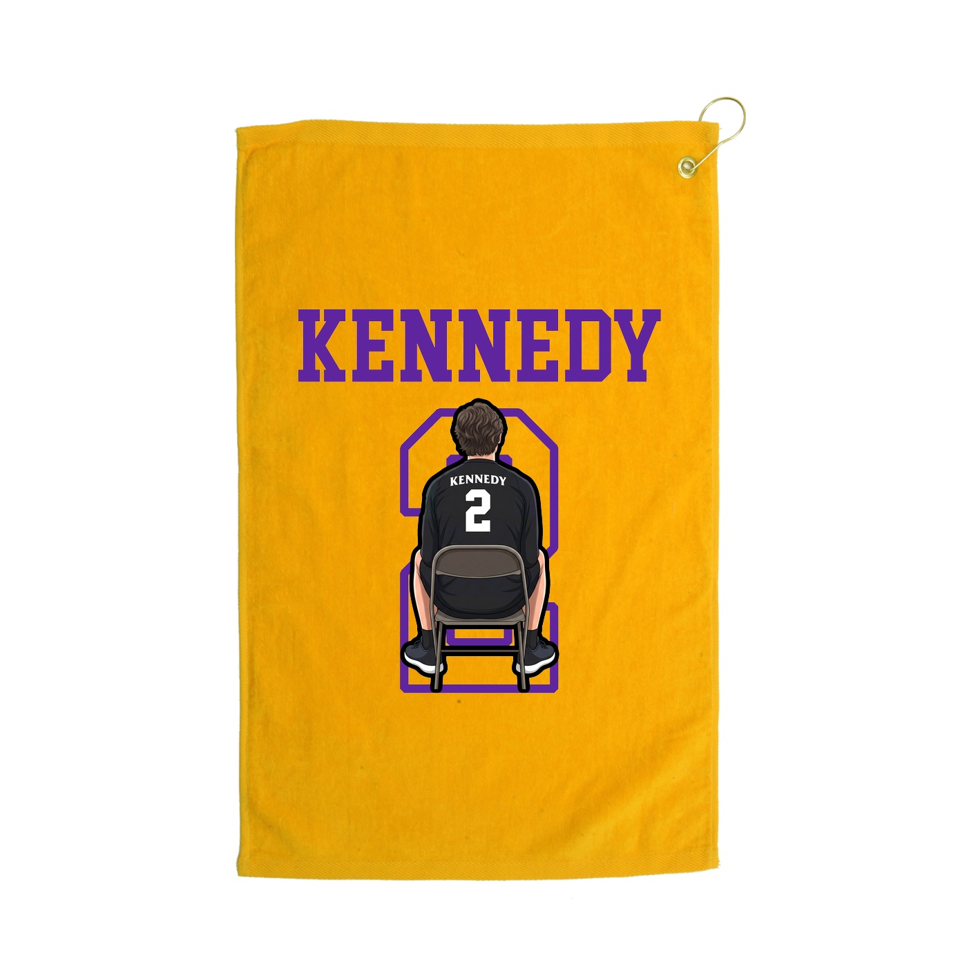 Golf Towel — Shirsey in Gold