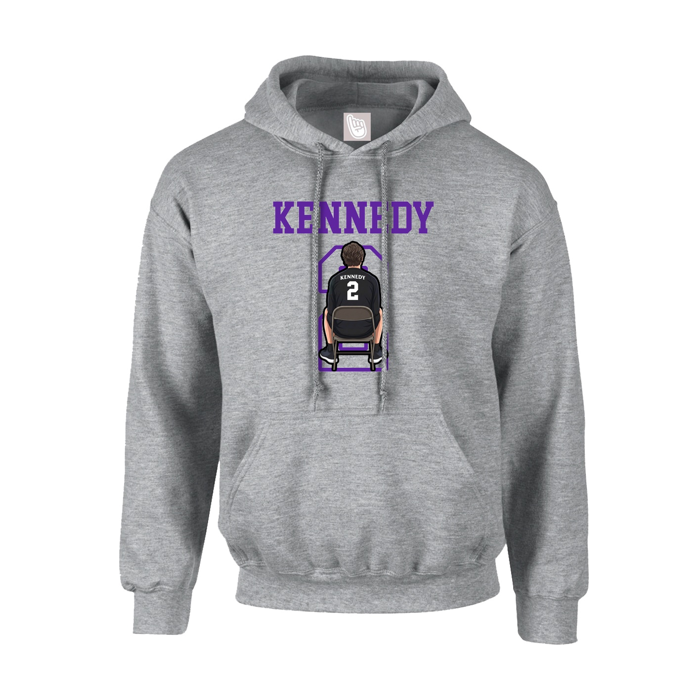 Hoodie — Shirsey in Grey