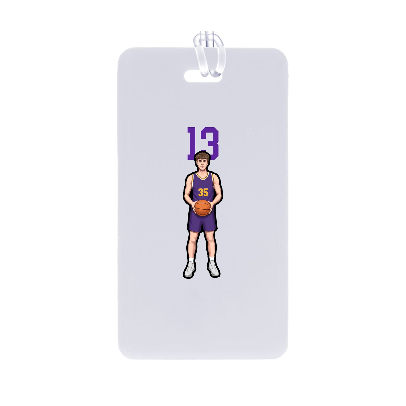 Bag Tag — Number Top in Classic