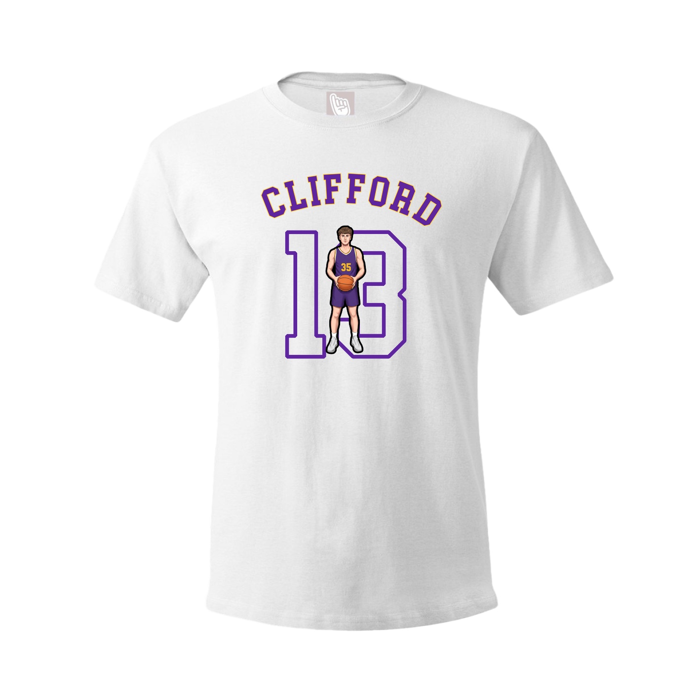 Tee — Shirsey Arch in White