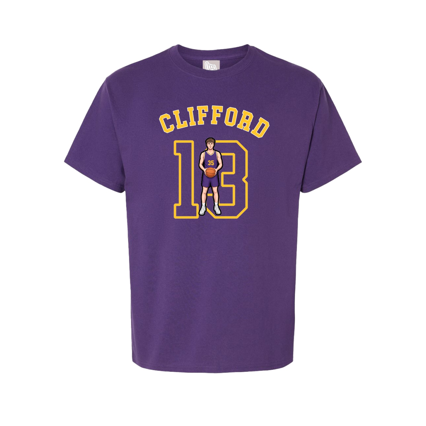 Youth Tee — Shirsey Arch in Purple