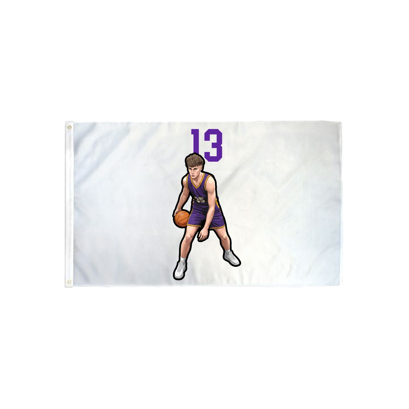 3x5 Flag — Number Top in Classic