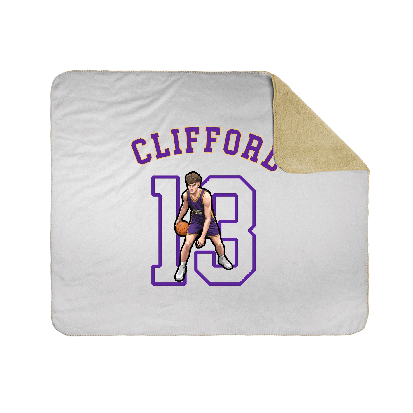 Throw Blanket — Shirsey Arch in White