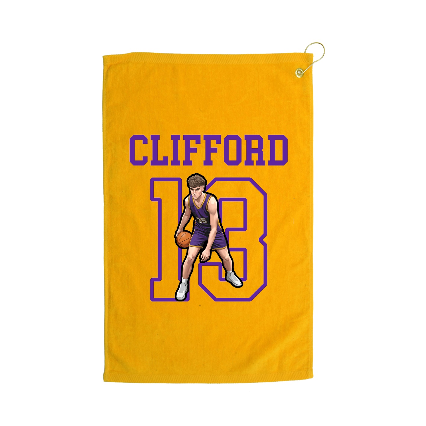Golf Towel — Shirsey in Gold