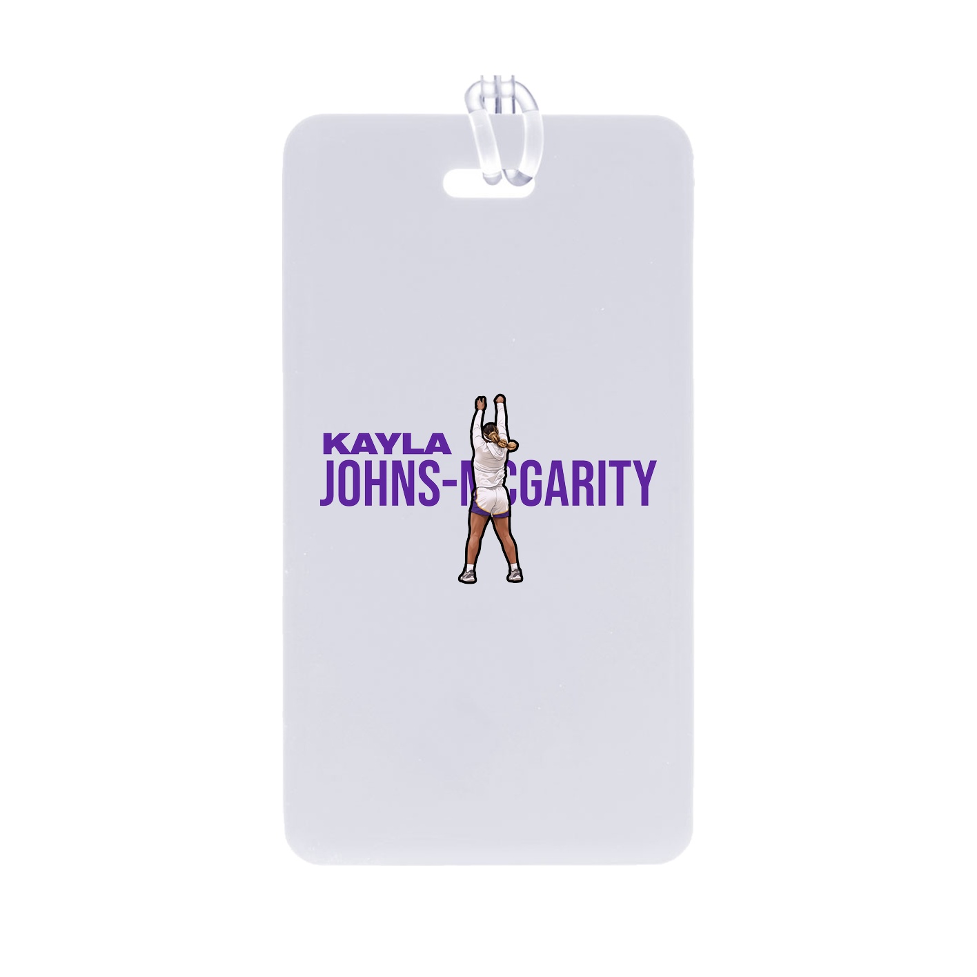 Bag Tag — Player Name in Classic