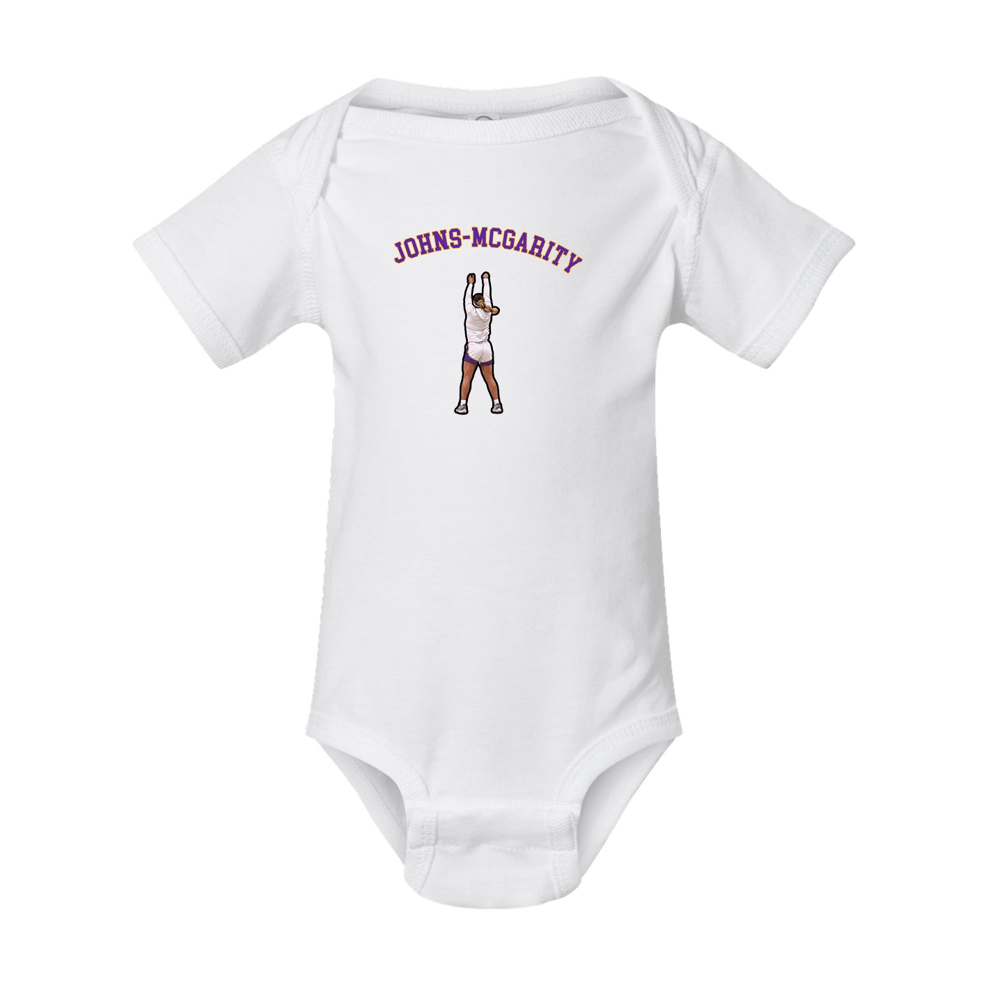 Baby Onesie — Shirsey Arch in White