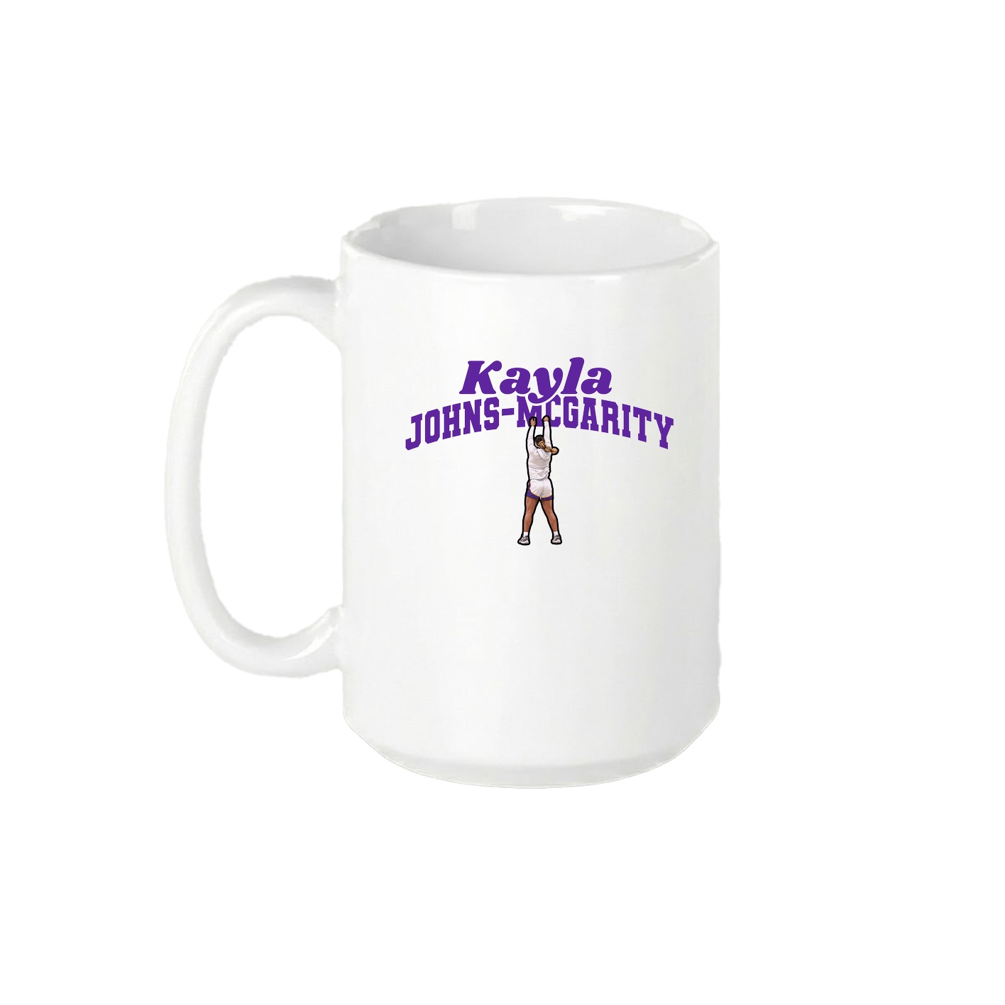 15oz Coffee Mug — Signature Arch in White