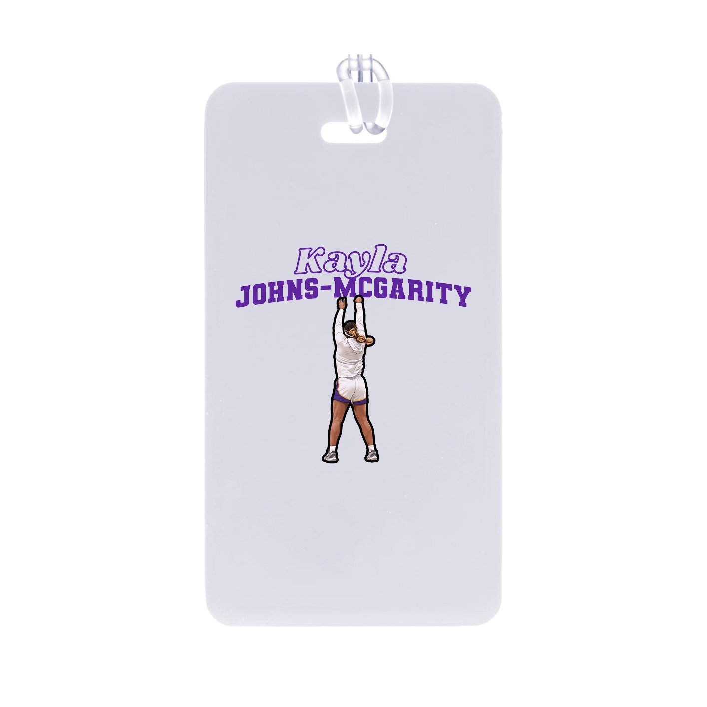Bag Tag — Name Arch in Classic
