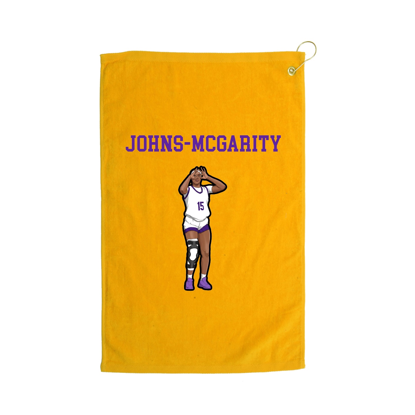Golf Towel — Shirsey in Gold