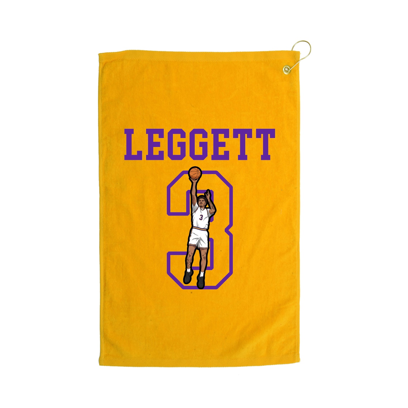 Golf Towel — Shirsey in Gold