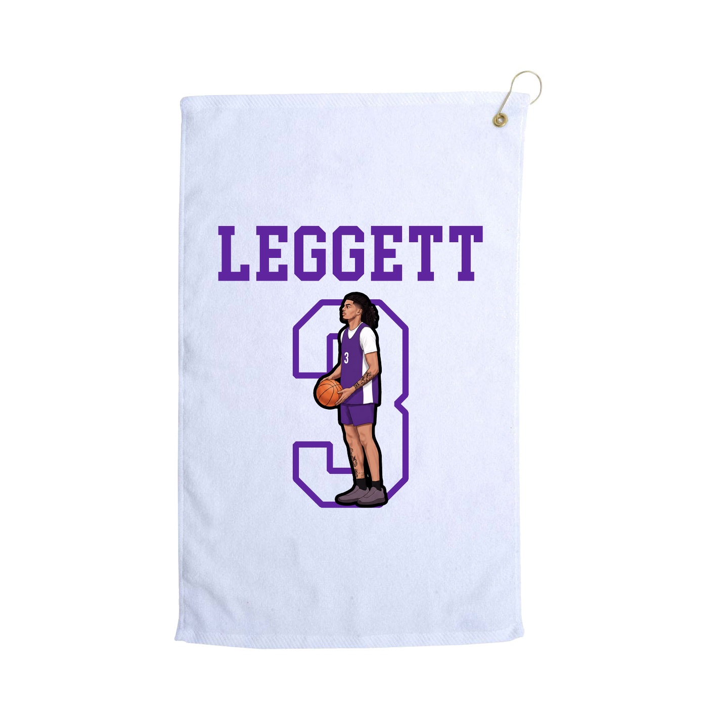 Golf Towel — Shirsey in White