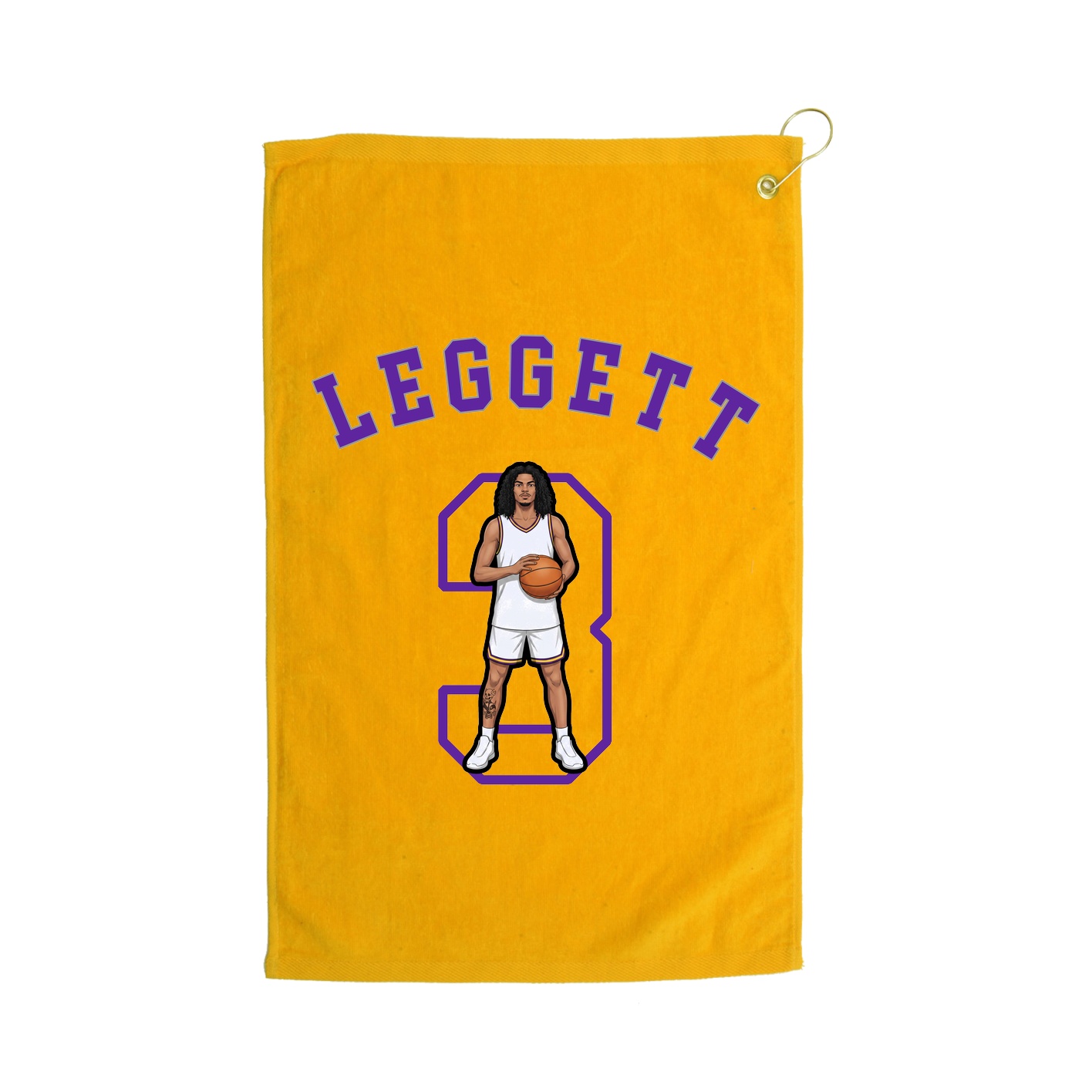 Golf Towel — Shirsey Arch in Gold
