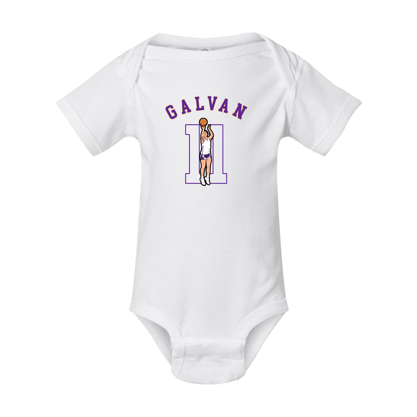 Baby Onesie — Shirsey Arch in White