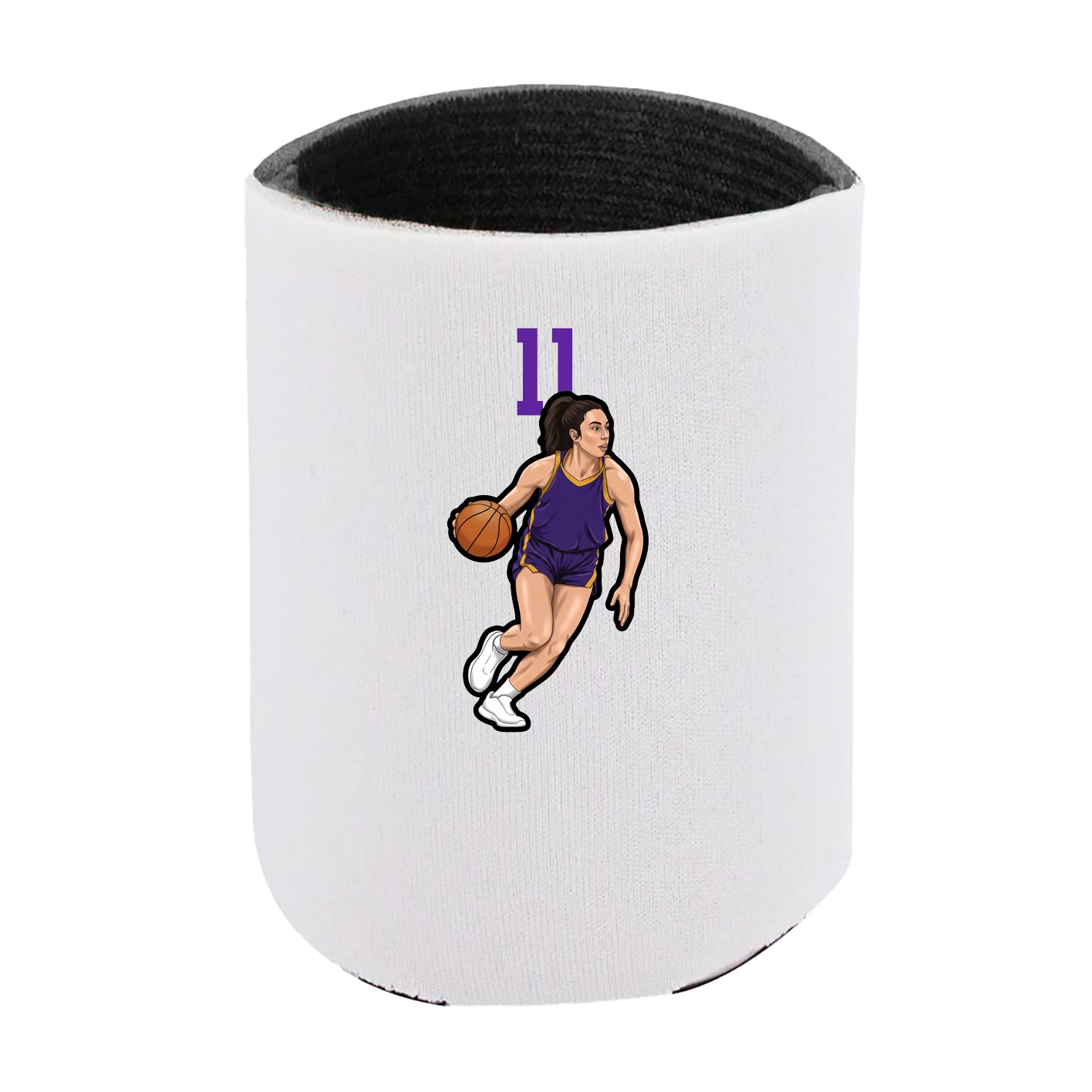 Can Holder — Number Top in White