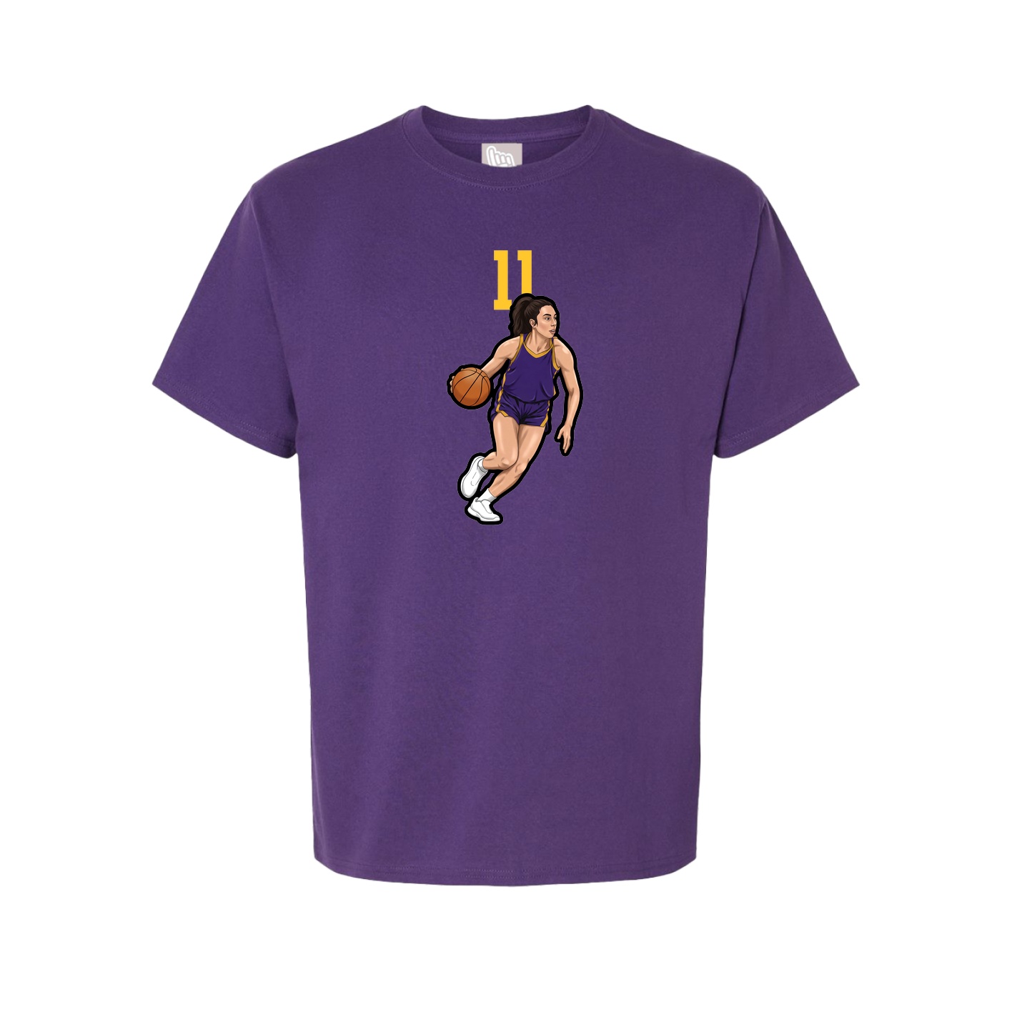 Tee — Number Top in Purple