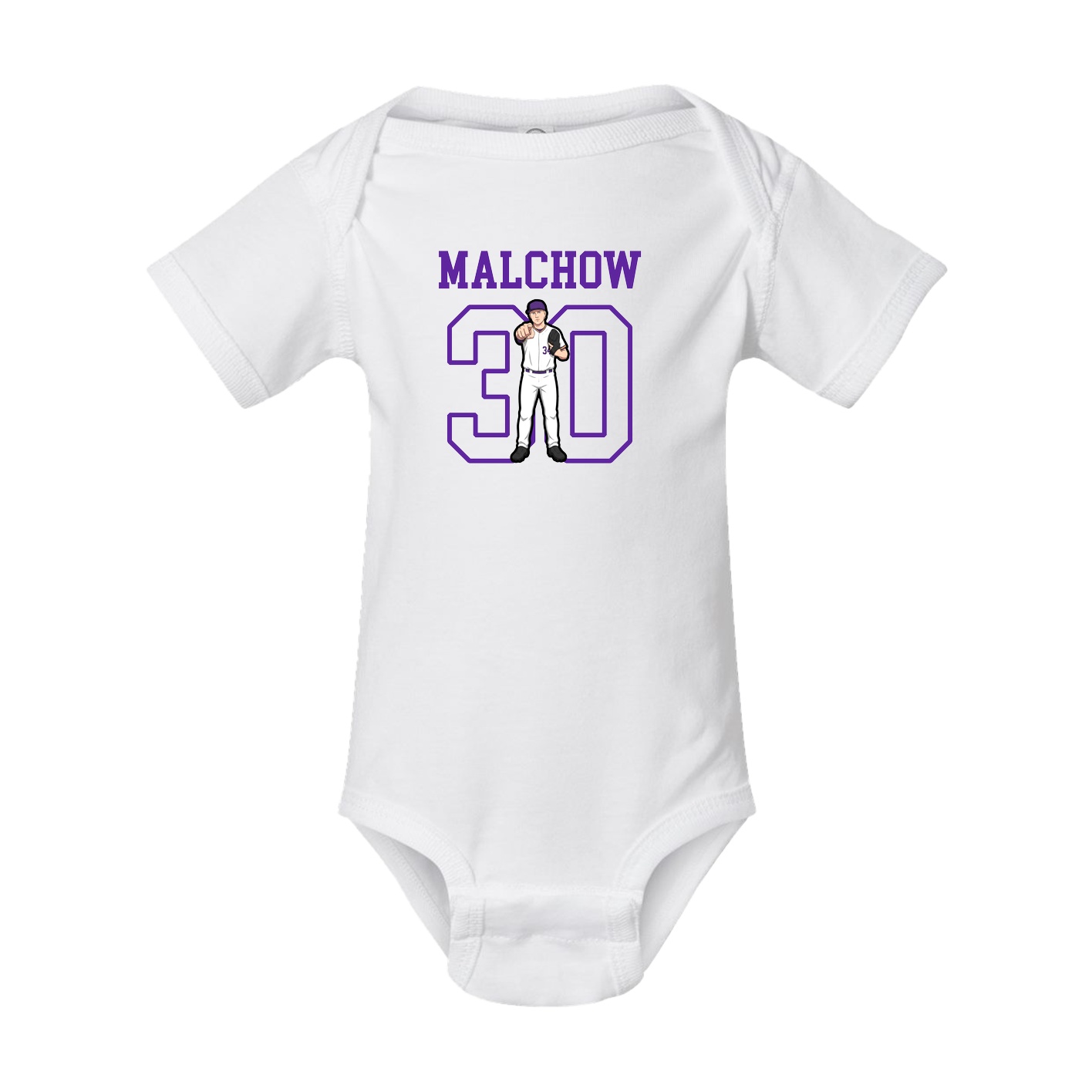 Baby Onesie — Shirsey in White