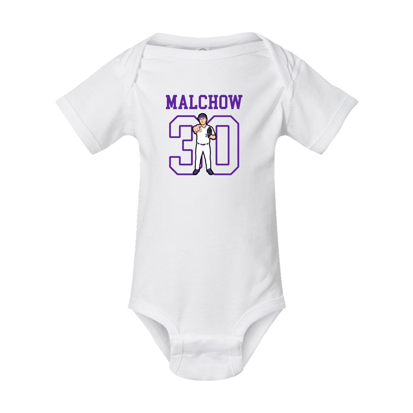 Baby Onesie — Shirsey in White