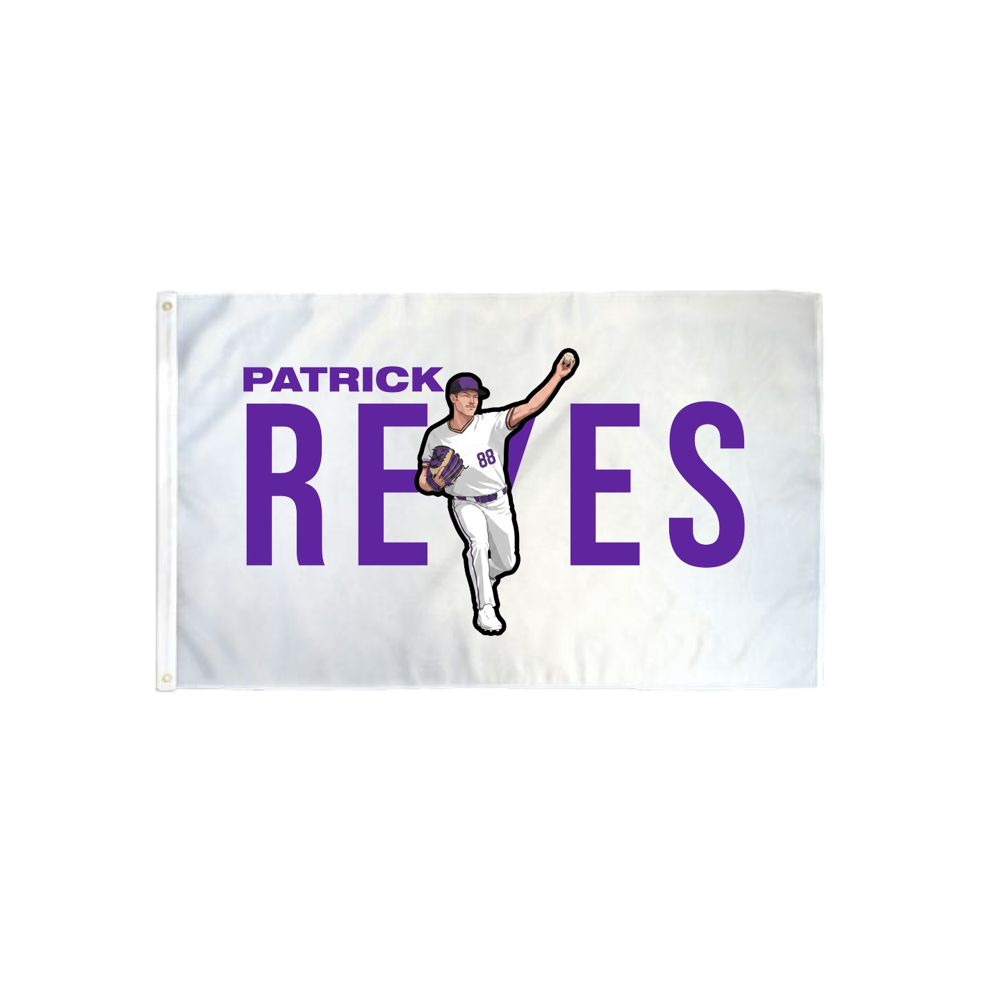 3x5 Flag — Player Name in Classic