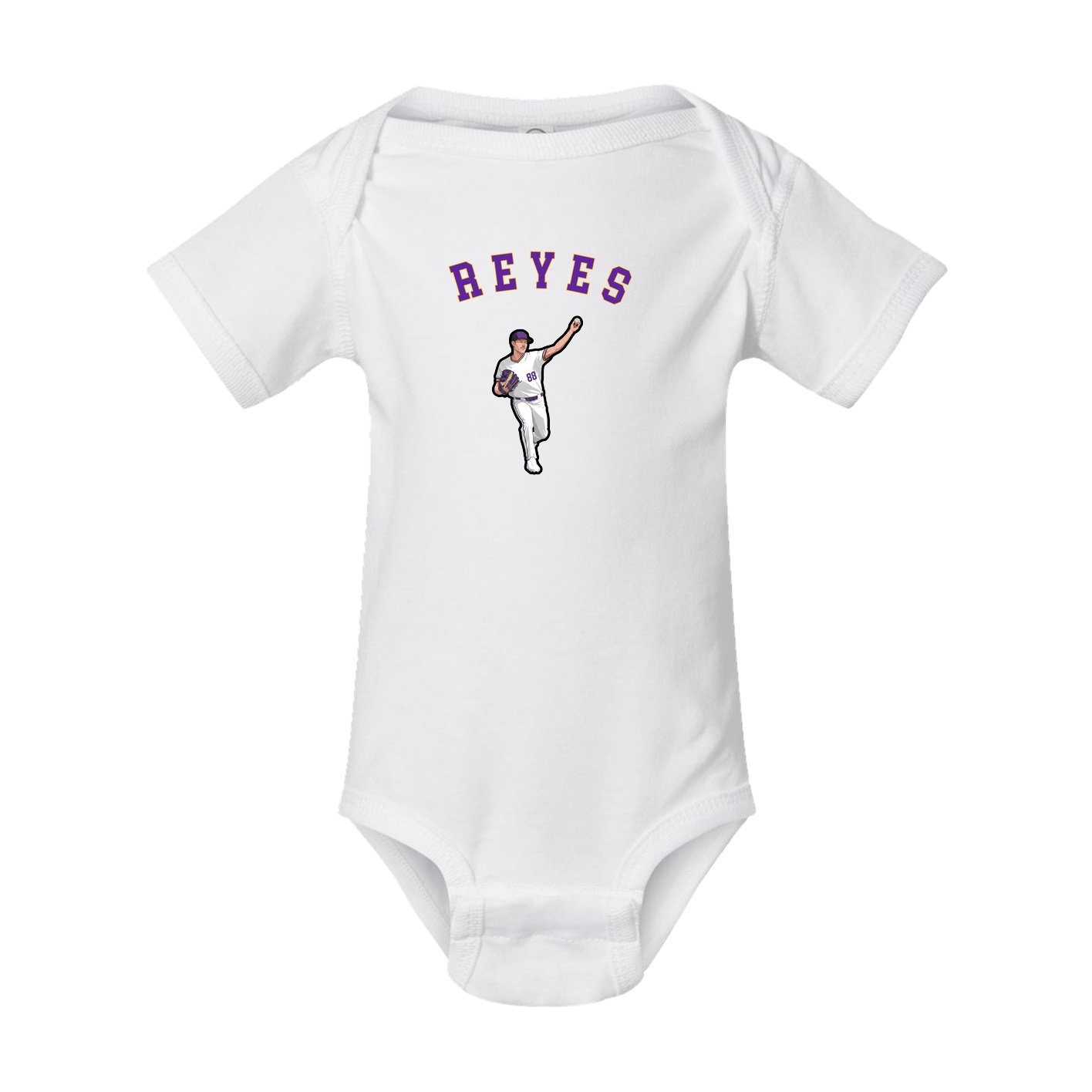 Baby Onesie — Shirsey Arch in White