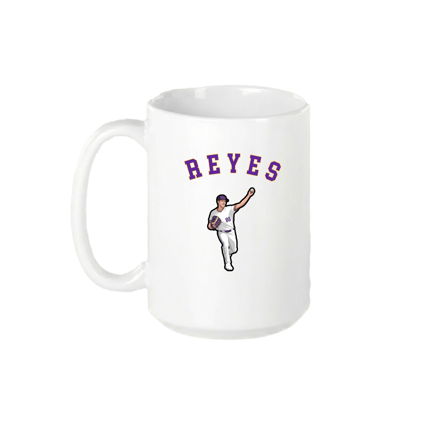 15oz Coffee Mug — Shirsey Arch in White