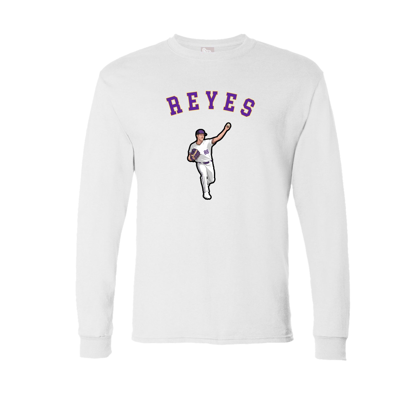 Long Sleeve Tee — Shirsey Arch in White