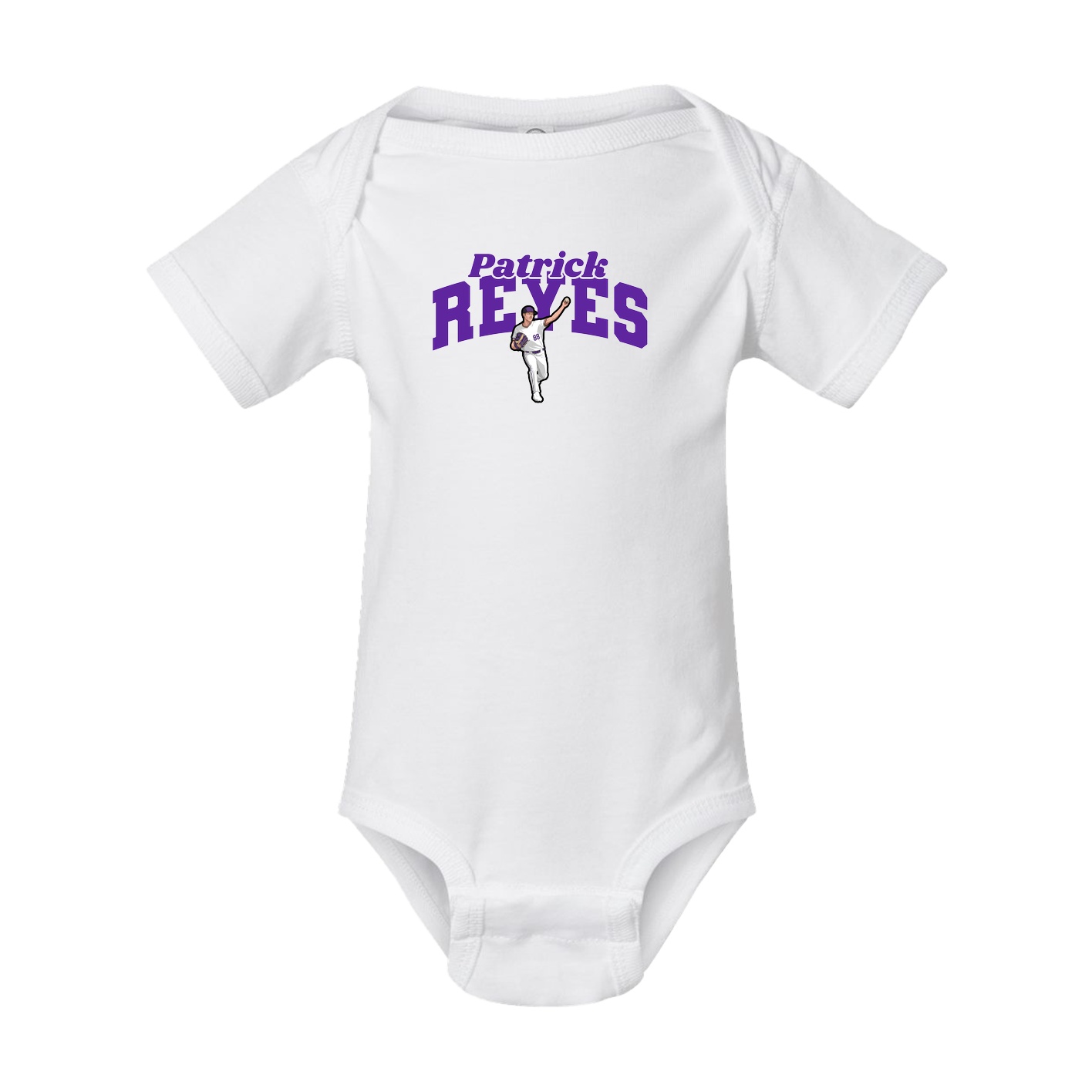 Baby Onesie — Signature Arch in White
