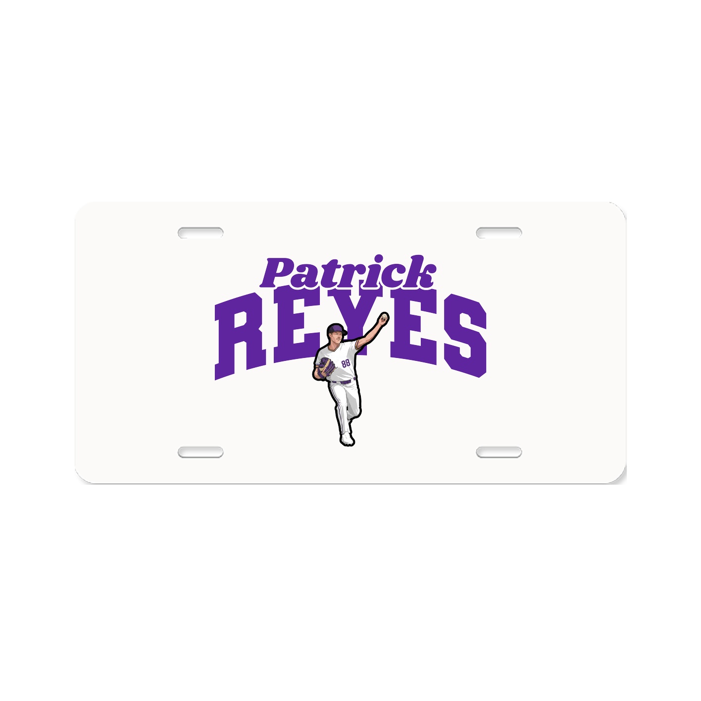 License Plate — Signature Arch in Classic