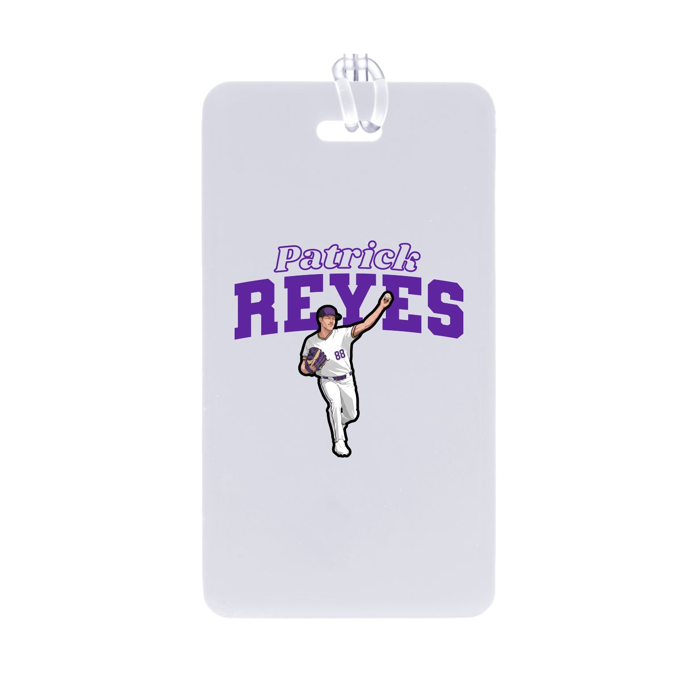 Bag Tag — Name Arch in Classic