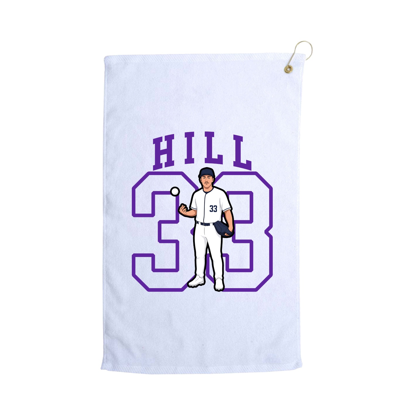 Terry Velour Golf Towel