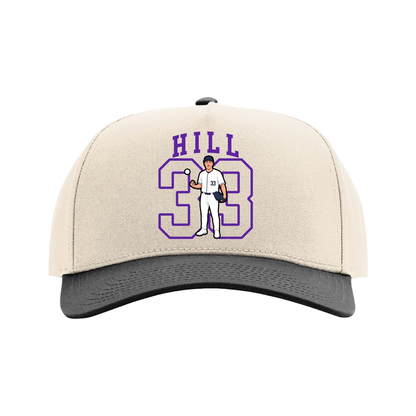 Full Fabric Five-Panel Champ Cap
