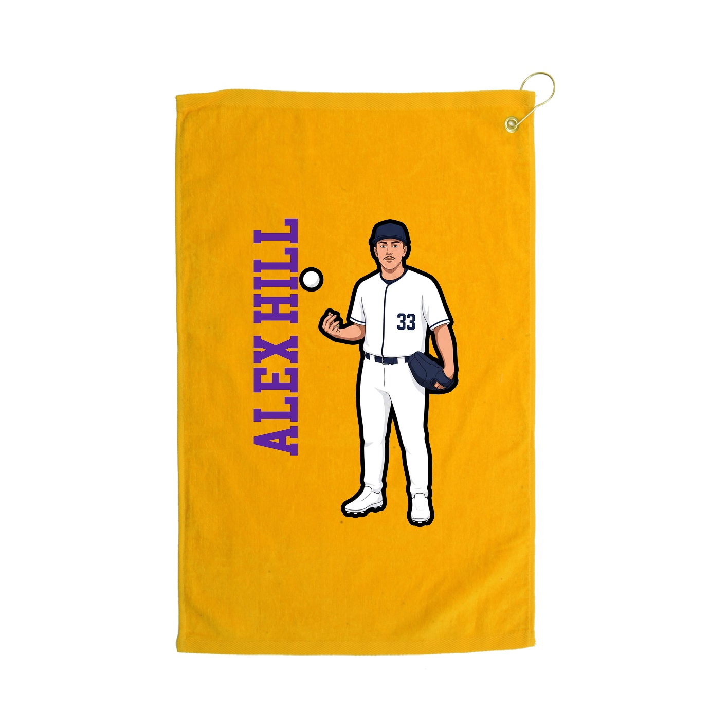 Terry Velour Golf Towel