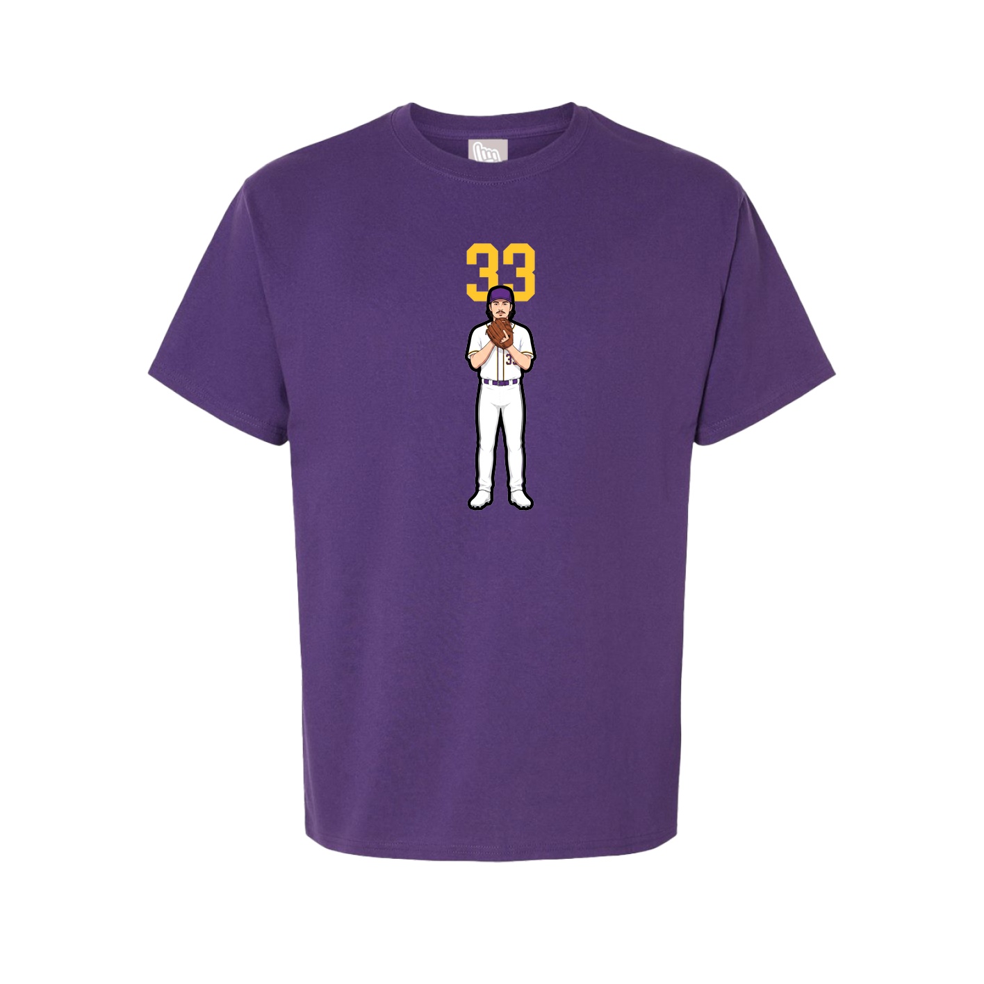 Tee — Number Top in Purple