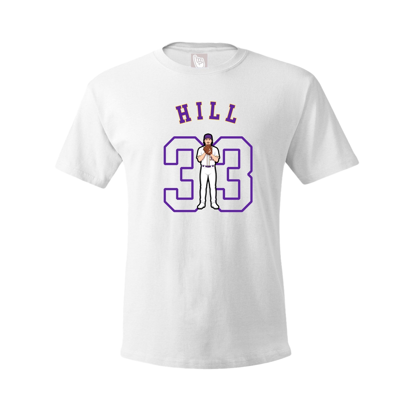 Youth Tee — Shirsey Arch in White