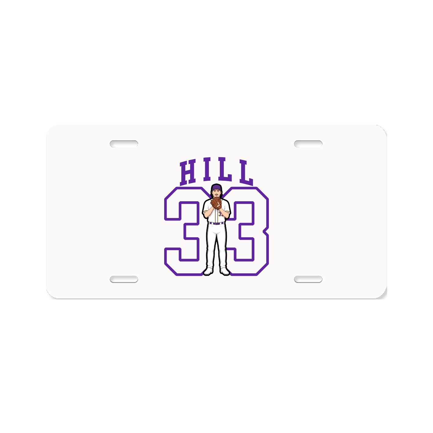 Aluminum License Plate