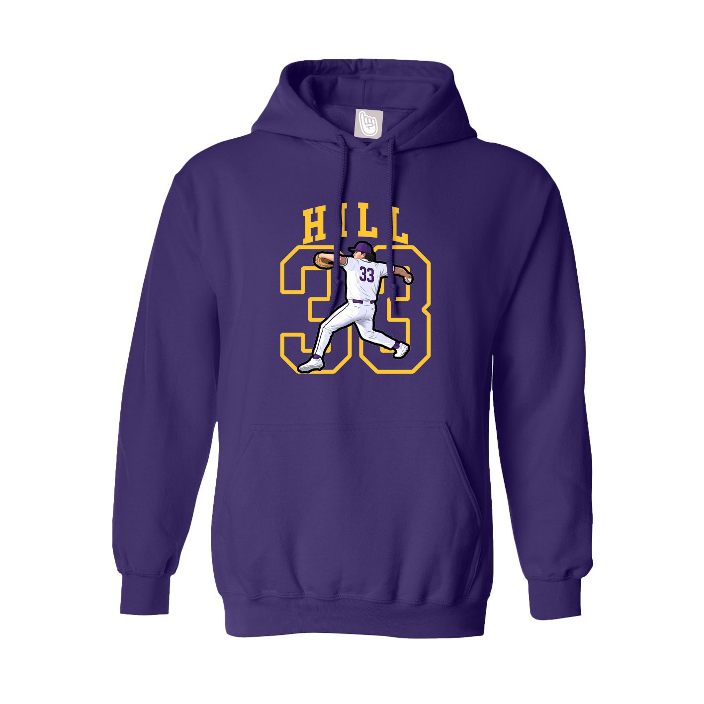 Hoodie — Shirsey in Purple