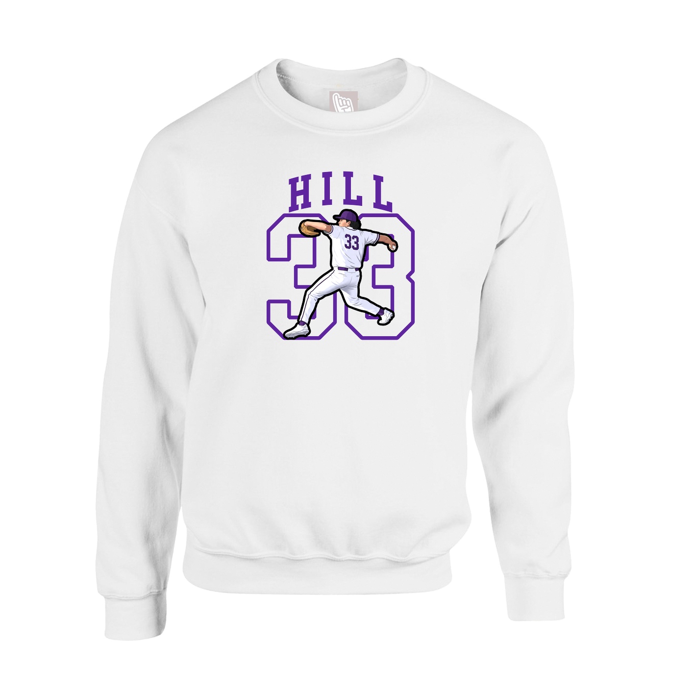 Fleece Crew — Shirsey in White