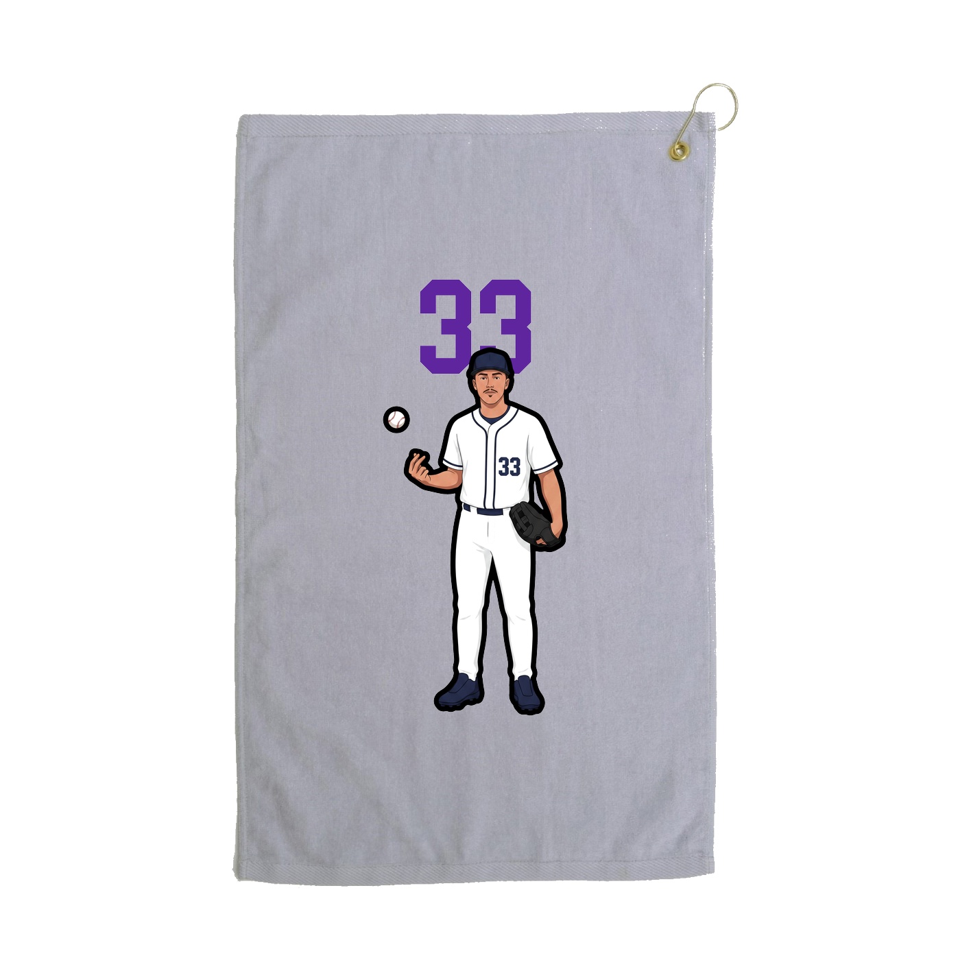 Terry Velour Golf Towel