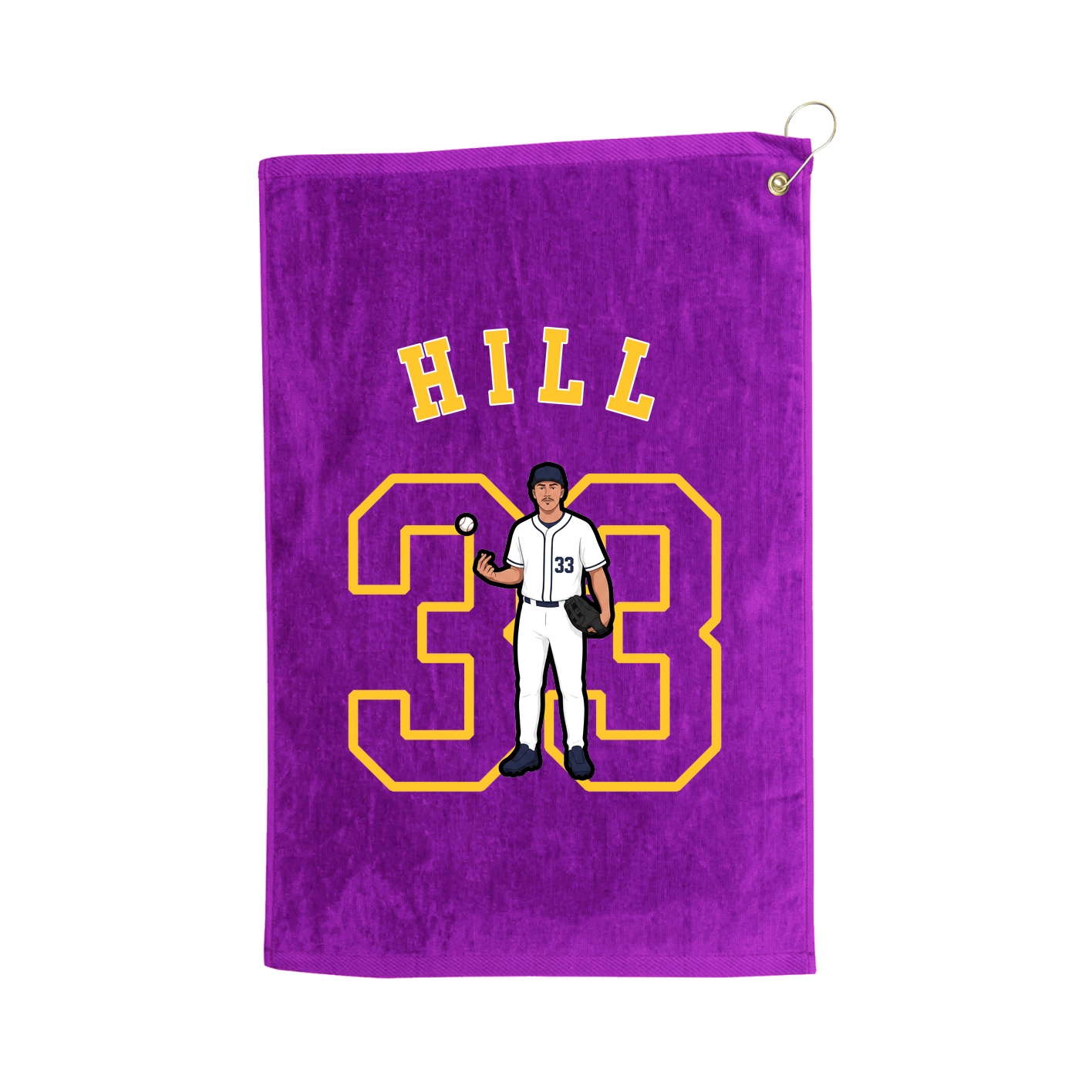 Terry Velour Golf Towel