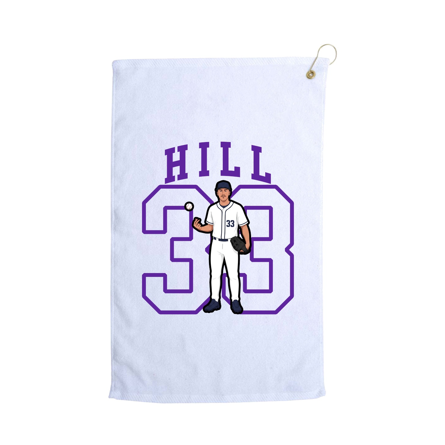 Terry Velour Golf Towel