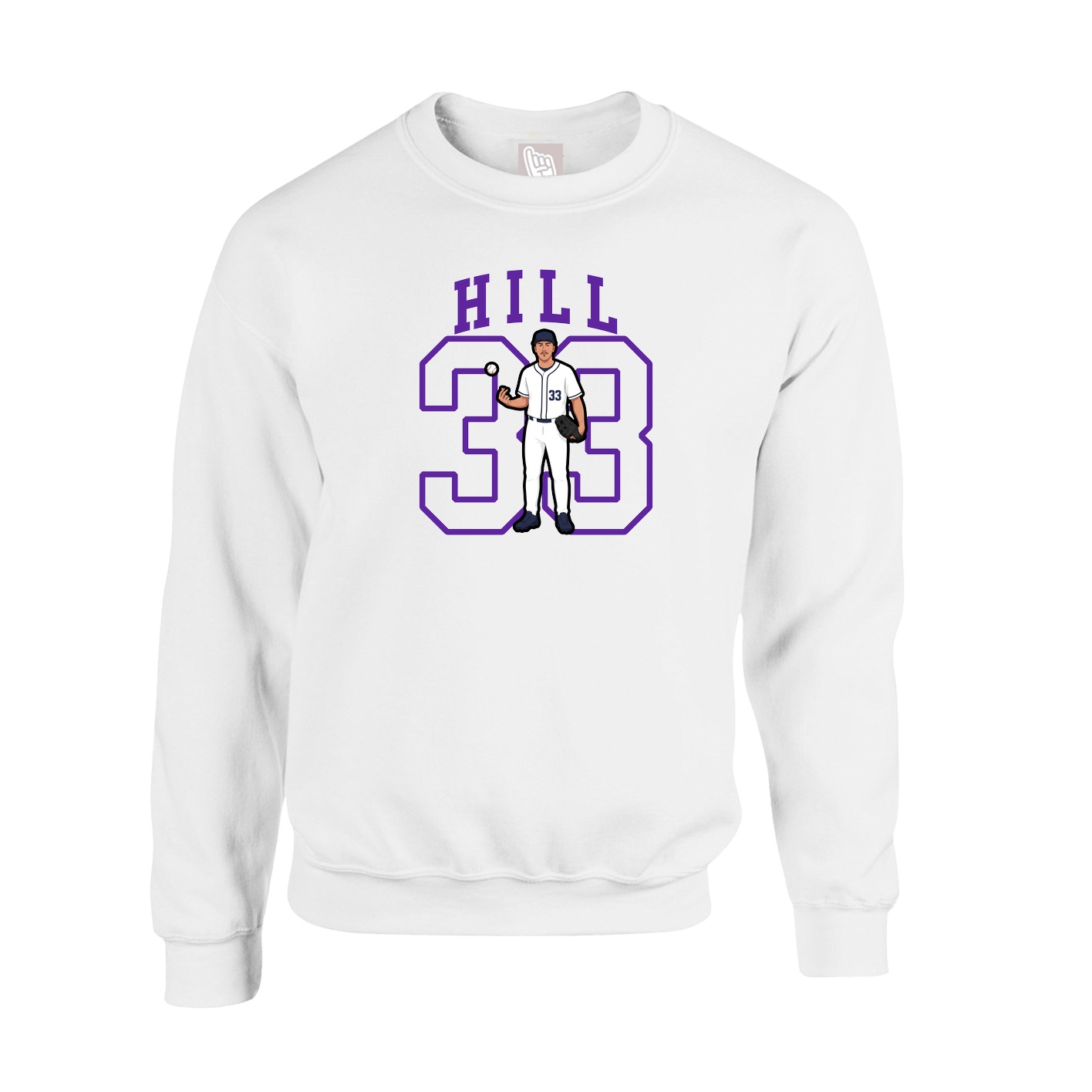 Fleece Crew — Shirsey in White
