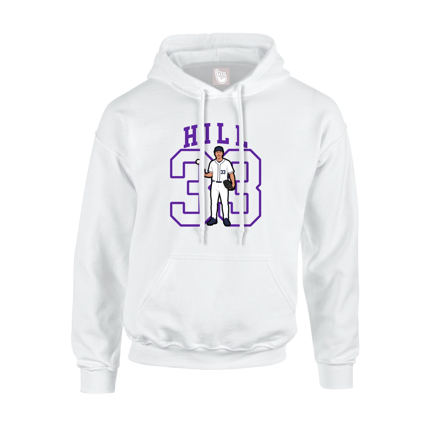 Youth Hoodie — Shirsey in White