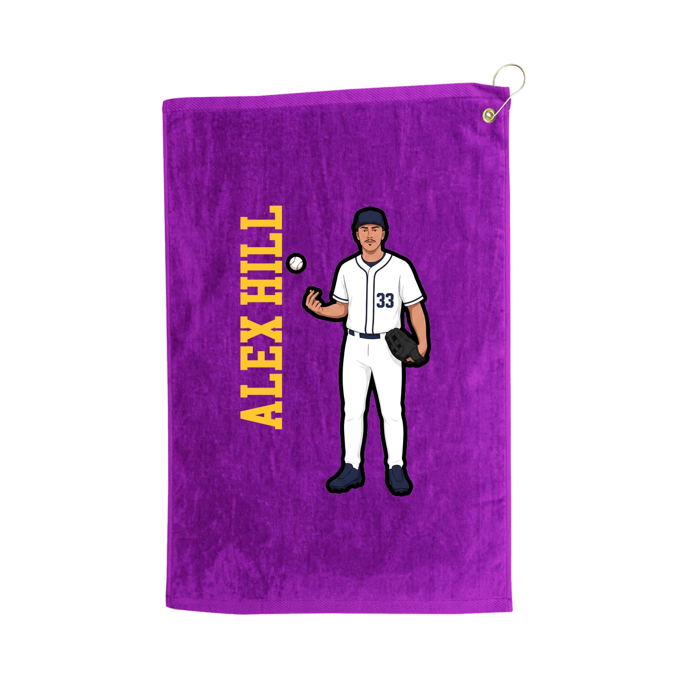 Terry Velour Golf Towel