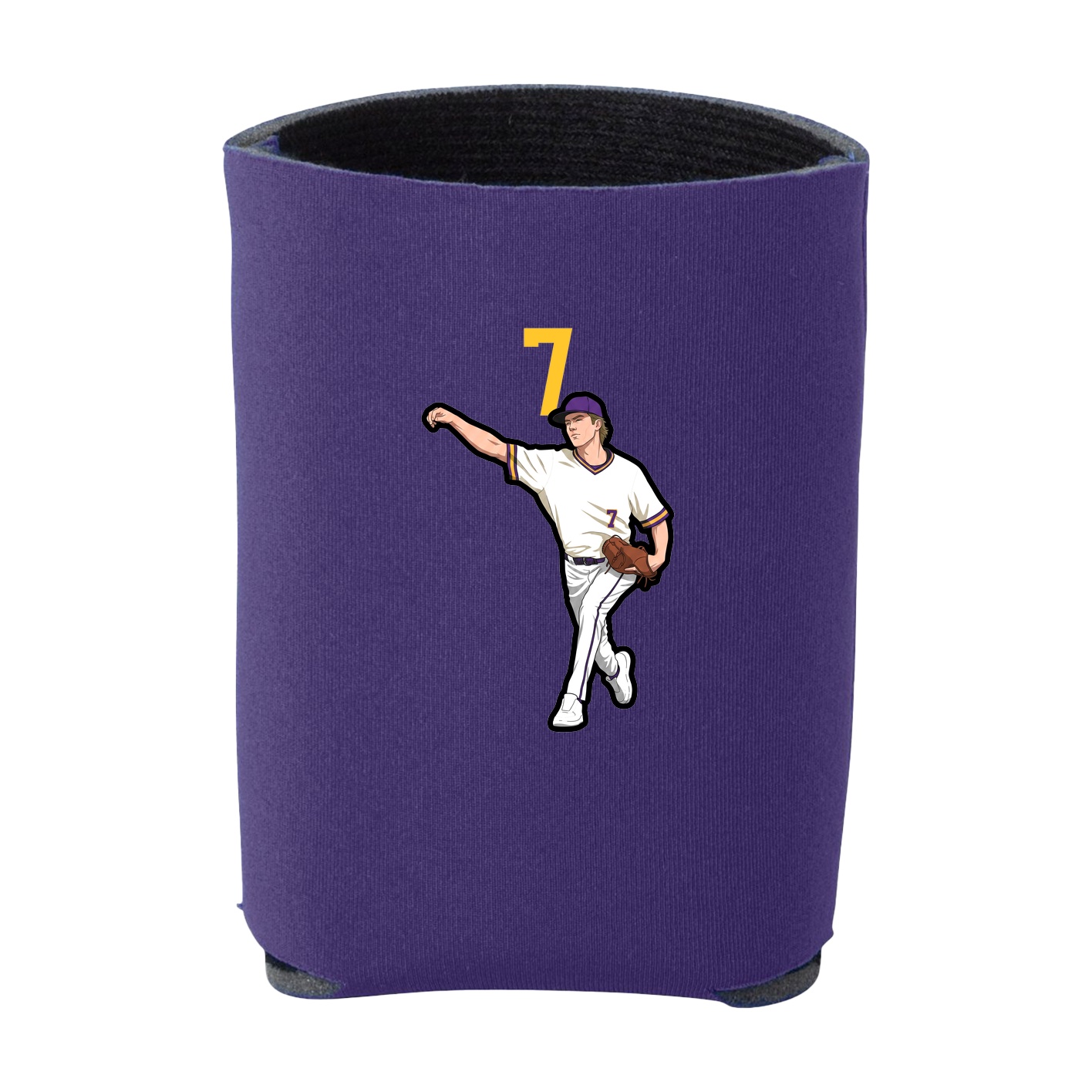 Can Holder — Number Top in Purple