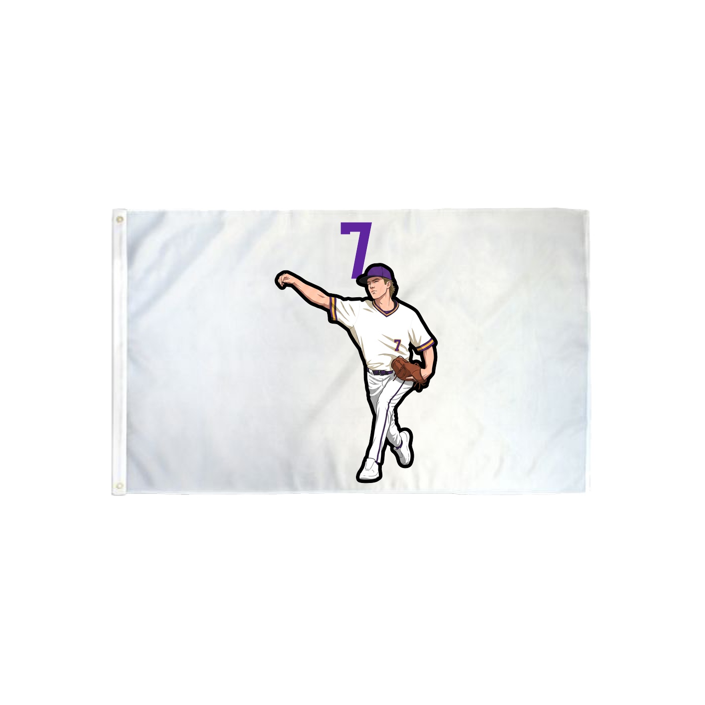 3x5 Flag — Number Top in Classic