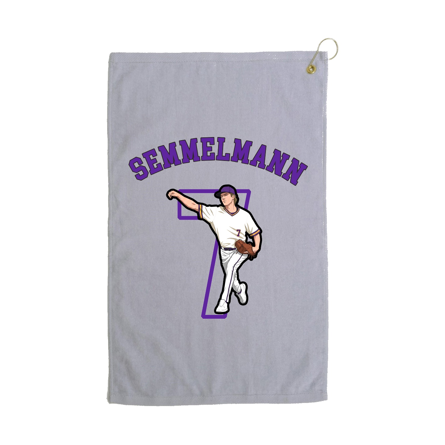 Golf Towel — Shirsey Arch in Grey