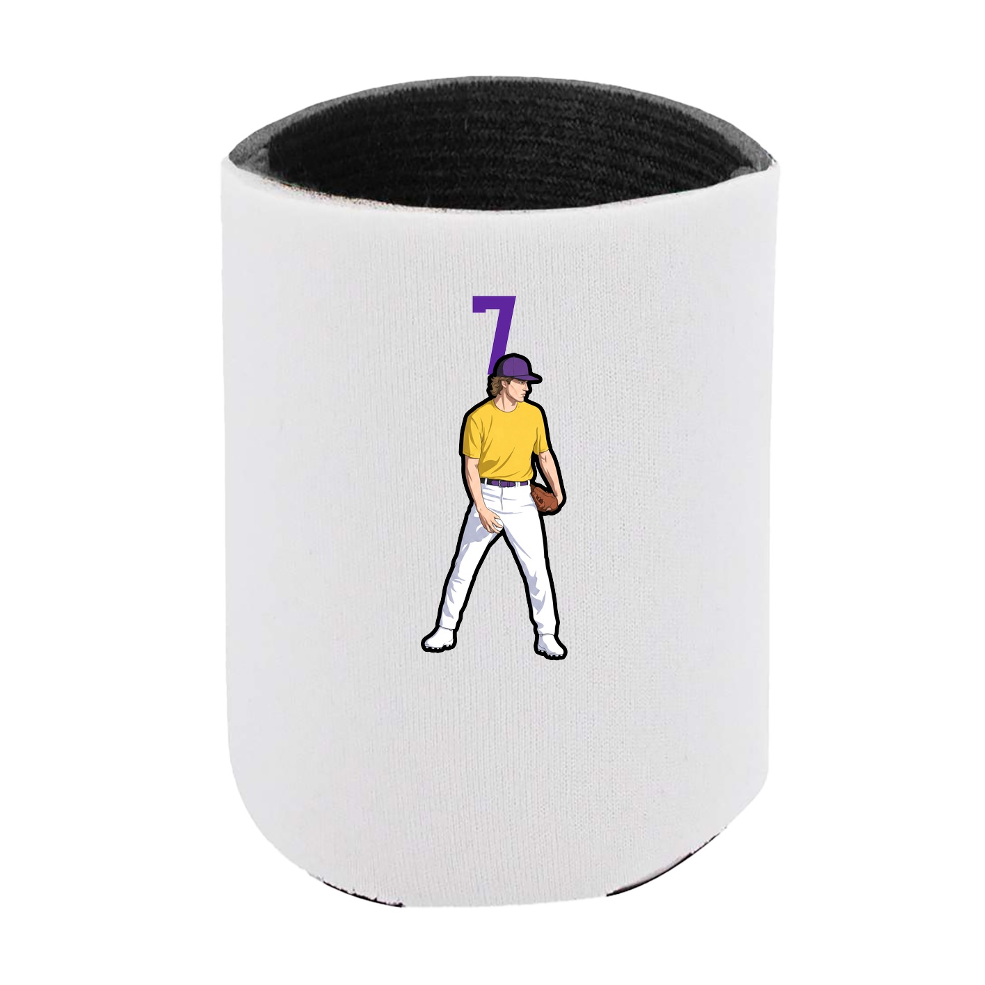 Can Holder — Number Top in White