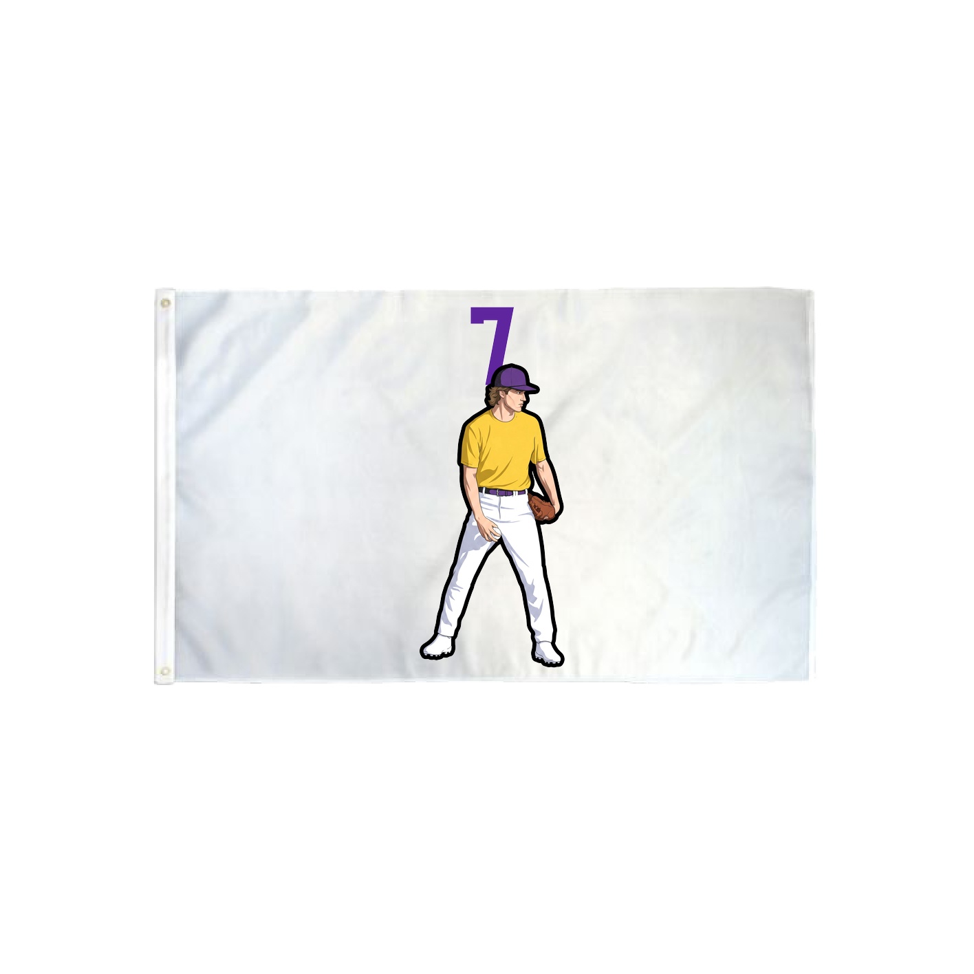 3x5 Flag — Number Top in Classic